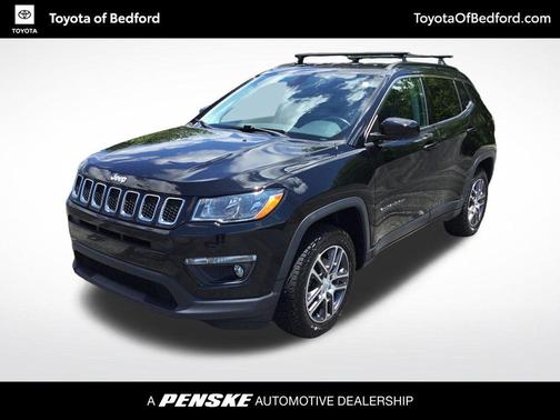 Diamond Black Crystal Pearlcoat 2020 Jeep Compass Latitude