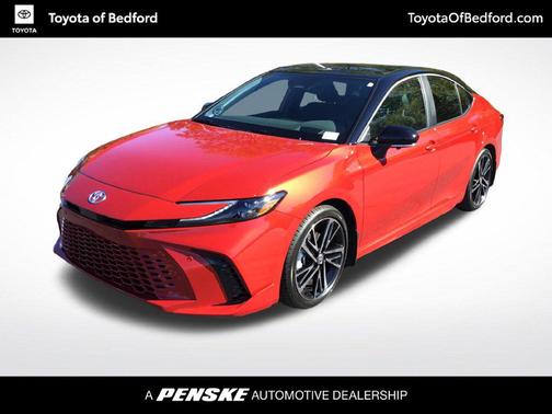 Supersonic Red w/Midnight Black Metallic Roof 2026 Toyota Camry XSE