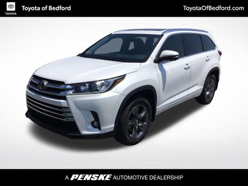 Blizzard Pearl 2019 Toyota Highlander Limited Platinum
