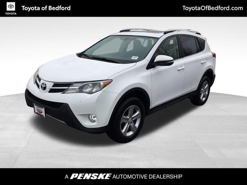Super White 2014 Toyota RAV4 XLE