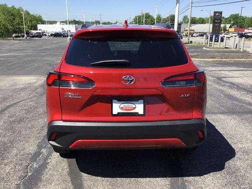 Barcelona Red Metallic 2024 Toyota Corolla Cross XLE
