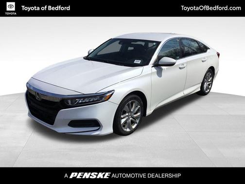 Platinum White Pearl 2020 Honda Accord LX 1.5T