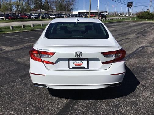 Platinum White Pearl 2020 Honda Accord LX 1.5T