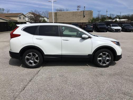 Platinum White Pearl 2019 Honda CR-V EX
