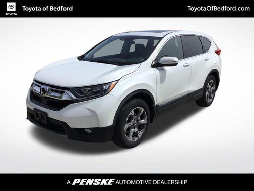 Platinum White Pearl 2019 Honda CR-V EX