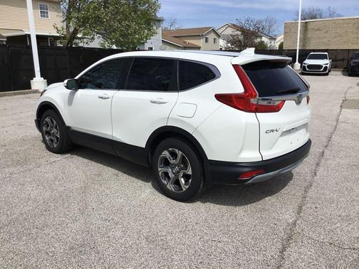 Platinum White Pearl 2019 Honda CR-V EX