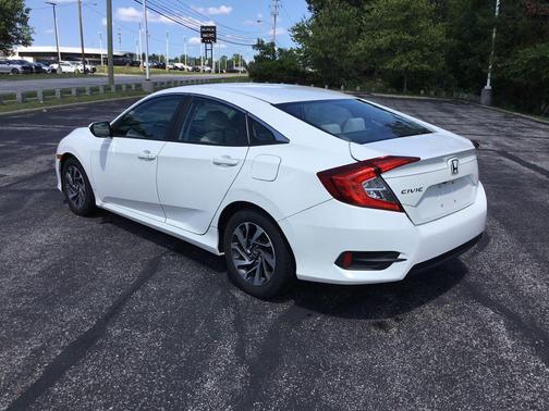 White Orchid 2016 Honda Civic EX