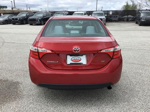 Barcelona Red Metallic 2014 Toyota Corolla LE