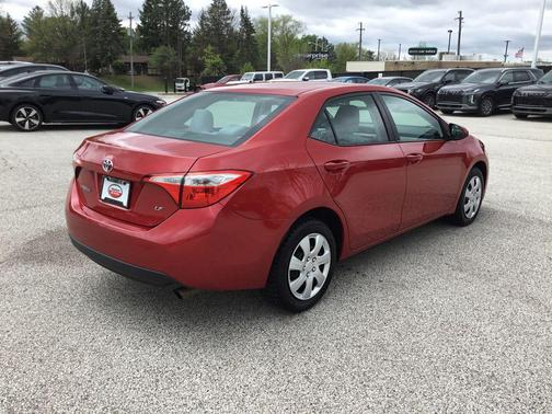 Barcelona Red Metallic 2014 Toyota Corolla LE