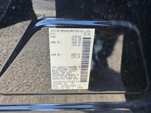 2016 Nissan Leaf S