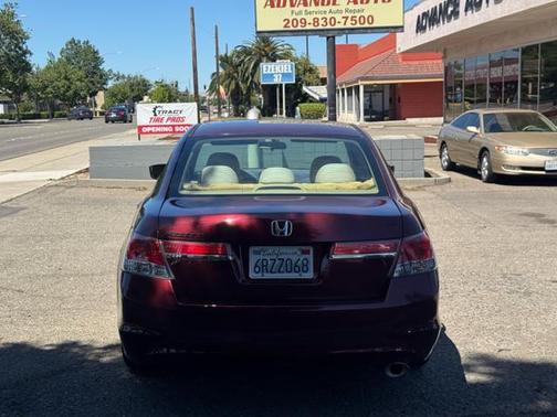 Burgundy 2011 Honda Accord SE