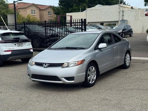 Alabaster Silver Metallic 2008 Honda Civic LX