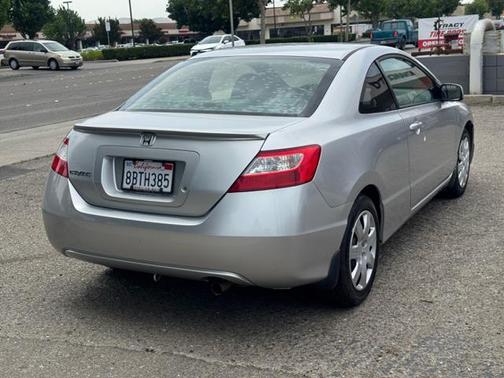 Alabaster Silver Metallic 2008 Honda Civic LX