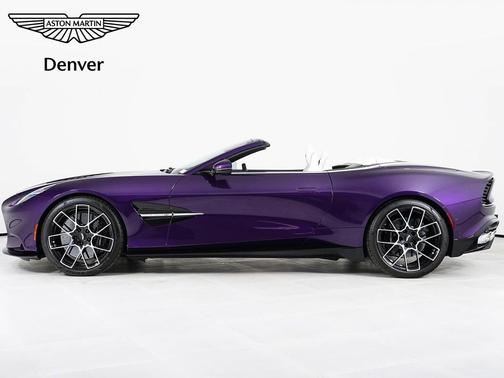Purple 2026 Aston Martin Vanquish Volante