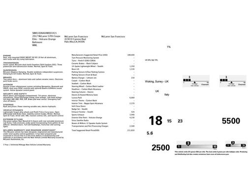 2017 McLaren 570S Base
