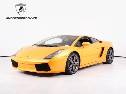 Orange 2007 Lamborghini Gallardo