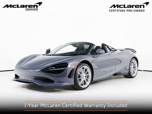 Gray 2026 McLaren 750S Spider