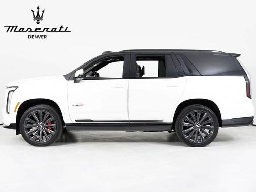 Crystal White Tricoat 2025 Cadillac Escalade V-Series