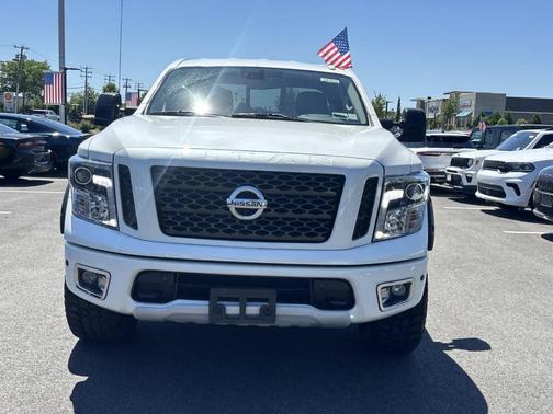 White 2019 Nissan Titan PRO-4X