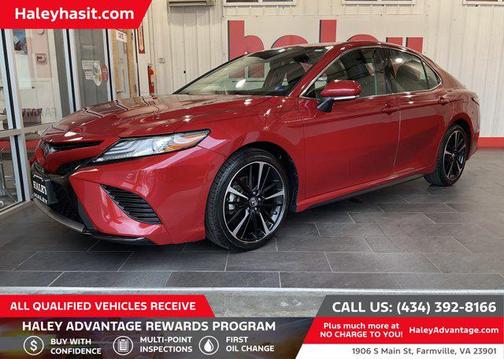 Supersonic Red 2019 Toyota Camry XSE