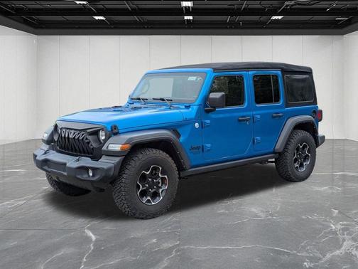 Blue Pearl 2021 Jeep Wrangler Unlimited Sport