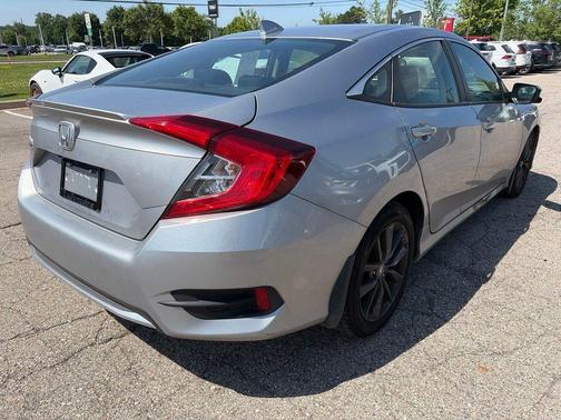 Silver 2020 Honda Civic EX