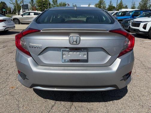 Silver 2020 Honda Civic EX