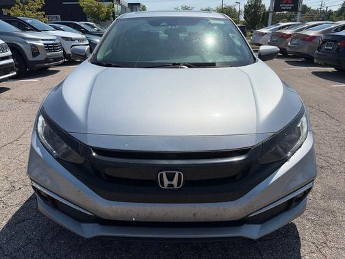Silver 2020 Honda Civic EX