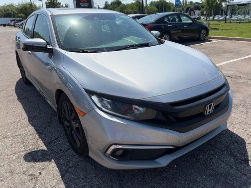 Silver 2020 Honda Civic EX