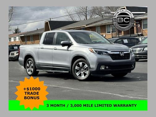 Silver 2019 Honda Ridgeline RTL-T