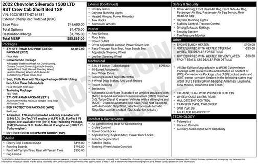 2022 Chevrolet Silverado 1500 Limited RST