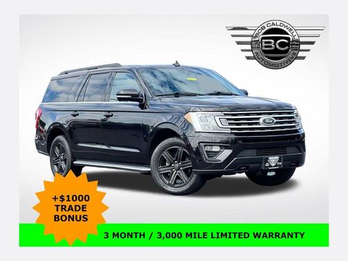 Black 2021 Ford Expedition Max XLT