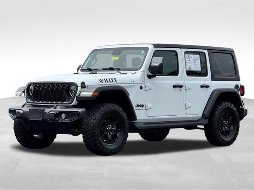 Bright White Clearcoat 2024 Jeep Wrangler Sport