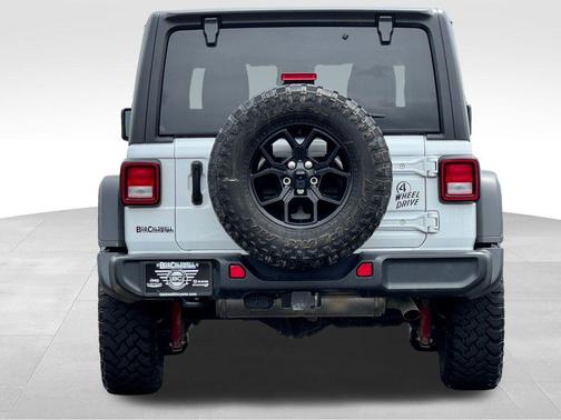 Bright White Clearcoat 2024 Jeep Wrangler Sport