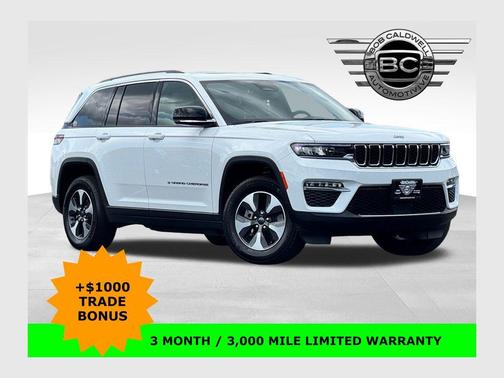 Bright White Clearcoat 2023 Jeep Grand Cherokee 4xe Base
