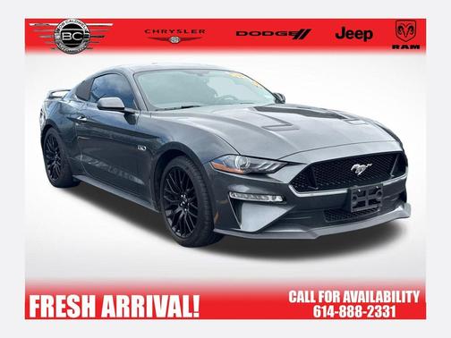 Gray 2020 Ford Mustang