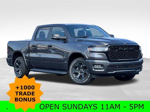 Granite Crystal Clearcoat Metallic 2026 RAM 1500 Big Horn/Lone Star