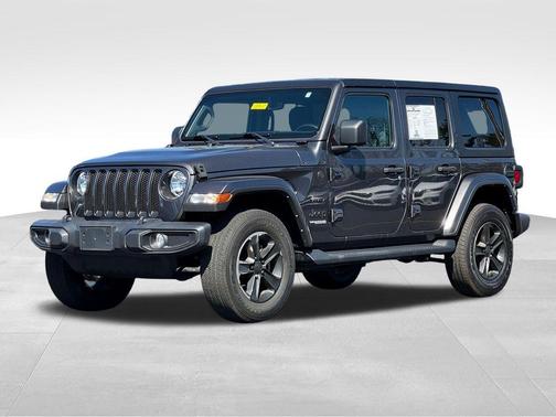 Granite Crystal Clearcoat Metallic 2022 Jeep Wrangler Unlimited Sahara