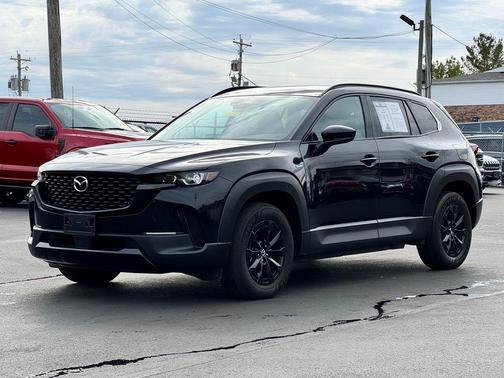 Jet Black Mica 2025 Mazda CX-50 Hybrid Premium Package