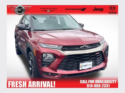 Crimson Metallic 2023 Chevrolet Trailblazer RS