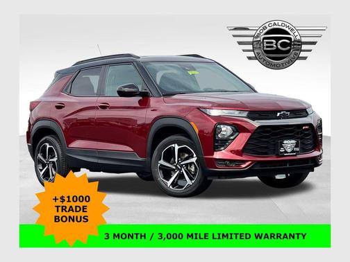 Crimson Metallic 2023 Chevrolet Trailblazer RS