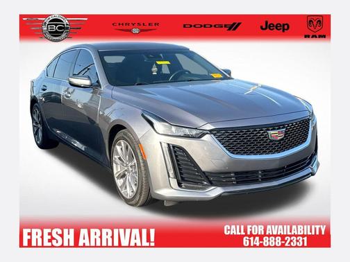 Satin Steel Metallic 2020 Cadillac CT5 Premium Luxury RWD