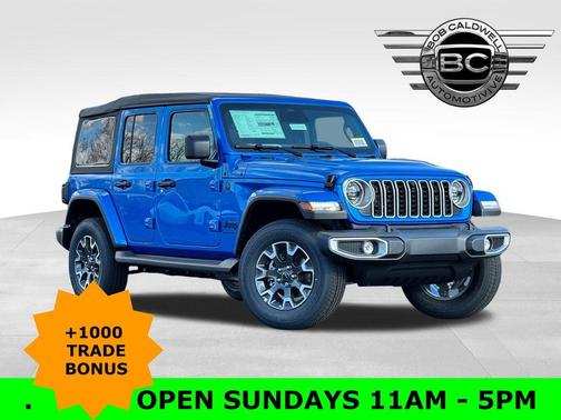 Hydro Blue Pearl 2026 Jeep Wrangler Sahara