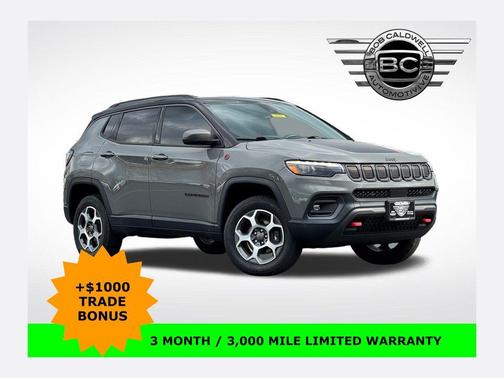 Sting Gray Clearcoat 2022 Jeep Compass Trailhawk