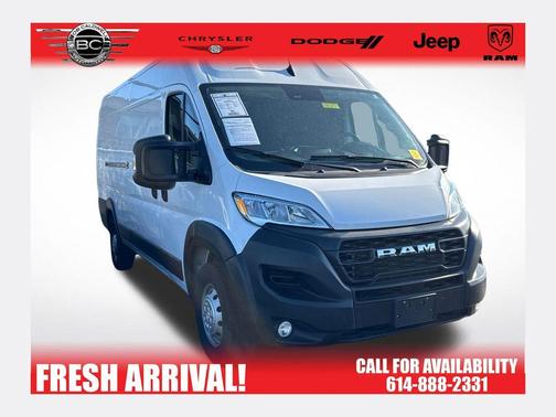 Bright White Clearcoat 2023 RAM ProMaster 3500 High Roof