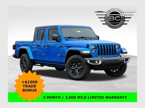 Hydro Blue Pearlcoat 2022 Jeep Gladiator Sport