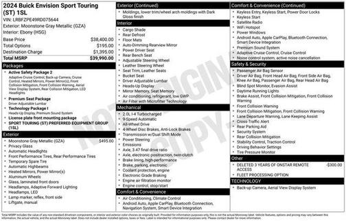 2024 Buick Envision Sport Touring