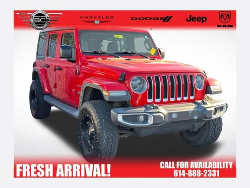 Firecracker Red Clearcoat 2018 Jeep Wrangler Unlimited Sahara