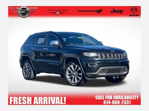 Diamond Black 2018 Jeep Grand Cherokee Limited