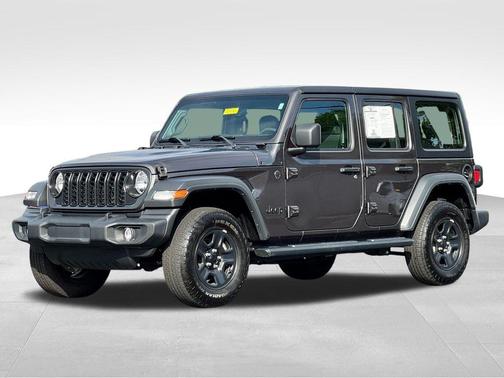 Granite Crystal Clearcoat Metallic 2025 Jeep Wrangler Sport